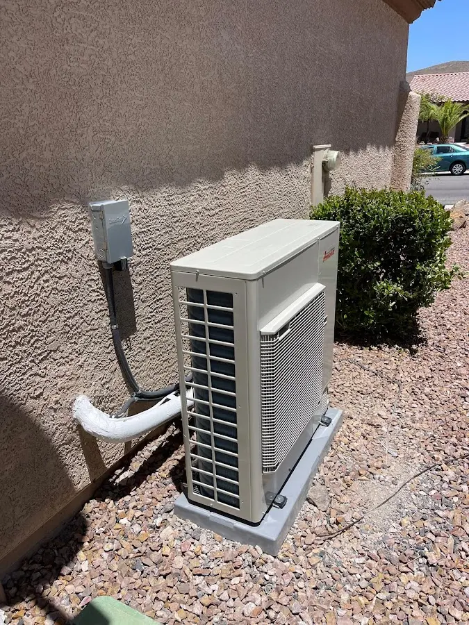 Residential air conditioning condenser unit in Loyalsock